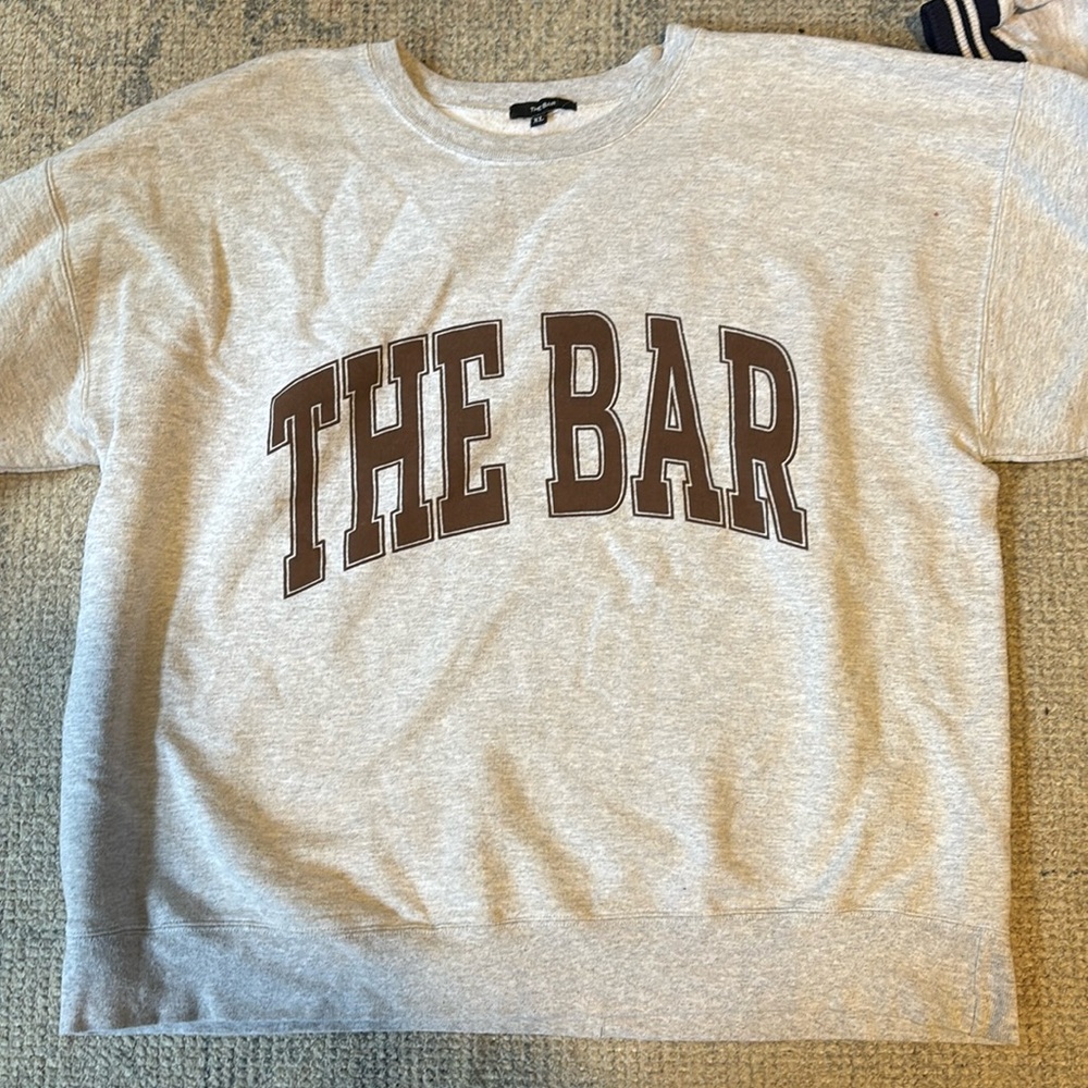 The bar crewneck